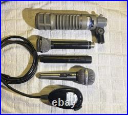 Microphone Lot For Parts Electrovoice Re20 Beyerdynamic M88 M201 Shure Vintage