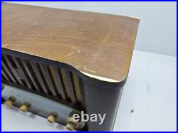Minerva 561 Vintage Tube Radio Untested, For Parts/Repair