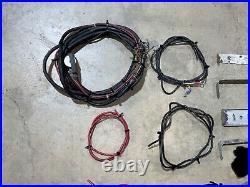 Miscellaneous vintage radio microphone wires parts police knucklehead Panhead