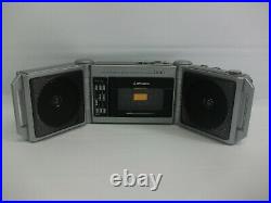 Mitsubishi TX-40 Portable AM/FM Stereo Radio Cassette Player VTG Parts Repair