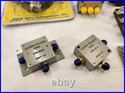 Mixed Electronics Lot Relays RF Parts Splitters Switches Untested Vintage