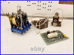 Mixed Electronics Lot Relays RF Parts Splitters Switches Untested Vintage