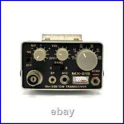 Mizuho MX-21S Pico Transceiver 21MHz SSB/CW Ham Radio QRP Vintage For Parts