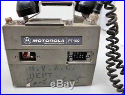 Motorola Handie Talkie FM Radio PT400 Portable Vintage For Parts Free Shipping