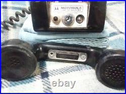 Motorola Vtg Bell Systems TV/Radio Repairman Car Phone with Cords for Parts/Repair