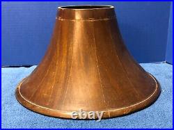 Music Master Wood 14 As Is HORN, BRISTOL SUPER-S Base, Gooseneck, Original PARTS