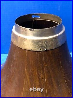 Music Master Wood 14 As Is HORN, BRISTOL SUPER-S Base, Gooseneck, Original PARTS