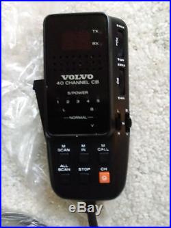 NOS- Vintage Volvo 40 Channel CB radio. Rare dealer accessory for Volvo 240