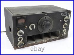 National HRO-5AT1 Vintage Ham Radio Receiver (parts unit, untested)