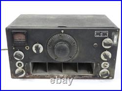 National HRO-5AT1 Vintage Ham Radio Receiver (parts unit, untested)