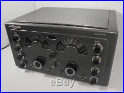 National NC-183D Vintage Ham Radio Receiver Modified for Parts or Restoration