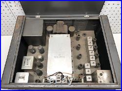 National NC-183D Vintage Ham Radio Receiver for Parts or Restoration