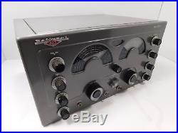 National NC-183D Vintage Ham Radio Receiver for Parts or Restoration SN 372 0916