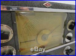 National NC-2-40D Vintage Ham Radio Receiver for Parts or Restoration