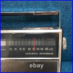 National Panasonic R160 Vintage Transistor MW Radio Junk Parts Repair JP RARE
