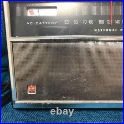 National Panasonic R160 Vintage Transistor MW Radio Junk Parts Repair JP RARE