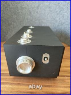 National RC-708 Flip Clock Tuning Fork Radio 1972 Vintage Retro For Parts
