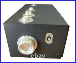 National RC-708 Flip Clock Tuning Fork Radio 1972 Vintage Retro Rare For parts