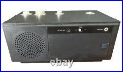 National RC-708 Flip Clock Tuning Fork Radio 1972 Vintage Retro Rare For parts