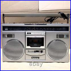 National RX-5100 Stereo Radio Cassette Boombox Vintage for Repair / Parts