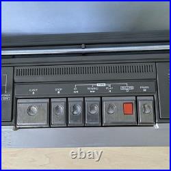 National RX-5280 Boombox Stereo Radio Cassette FM AM Vintage FOR PARTS OR REPAIR