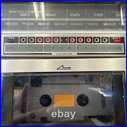 National RX-5280 Boombox Stereo Radio Cassette FM AM Vintage FOR PARTS OR REPAIR