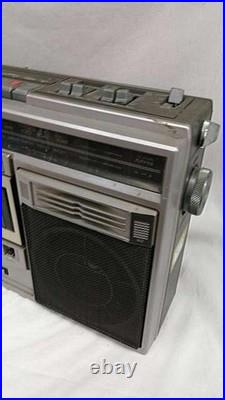 National RX-5280 Vintage Boombox Radio Cassette Recorder Japan For Parts Junk
