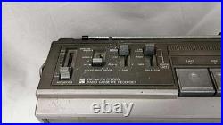 National RX-5280 Vintage Boombox Radio Cassette Recorder Japan For Parts Junk