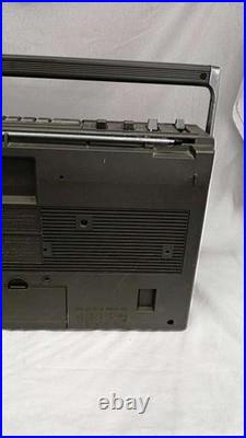 National RX-5280 Vintage Boombox Radio Cassette Recorder Japan For Parts Junk