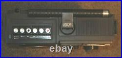 National Radio RQ 585 FM/MWithSW Radio 6 Band BCL Vintage for parts or repair
