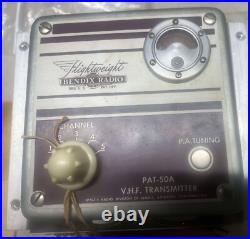 Never Used in Box withparts Bendix 50A VHF Transmitter Vintage Flightweight Rare