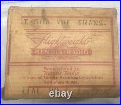 Never Used in Box withparts Bendix 50A VHF Transmitter Vintage Flightweight Rare