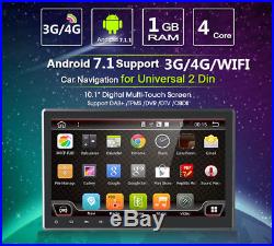 New 10.1 Quad-Core Car GPS Nevigation Mirror Link OBD Stereo Radio Wifi/3G/4G