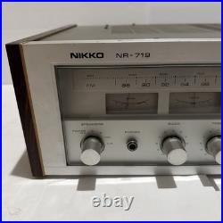 Nikko NR-719 Vintage AM/FM Stereo Receiver Parts or Repair