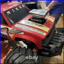 Nikko Thor vintage RC 4x4 NOT TESTED NO REMOTE AS IS PARTS TRUCK