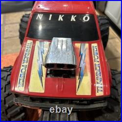 Nikko Thor vintage RC 4x4 NOT TESTED NO REMOTE AS IS PARTS TRUCK