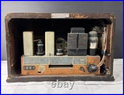 Northern Electric 740A Microphonic Wood Tube Radio 1938 Restoration Project