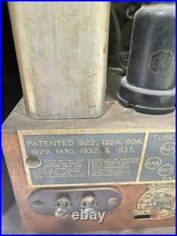 Northern Electric 740A Microphonic Wood Tube Radio 1938 Restoration Project