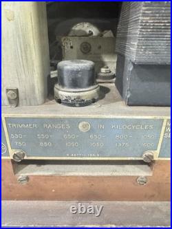 Northern Electric 740A Microphonic Wood Tube Radio 1938 Restoration Project