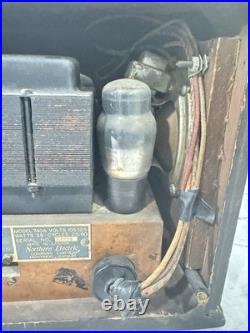Northern Electric 740A Microphonic Wood Tube Radio 1938 Restoration Project