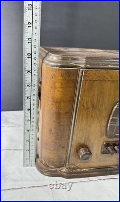Northern Electric 740A Microphonic Wood Tube Radio 1938 Restoration Project