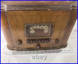 Northern Electric 740A Microphonic Wood Tube Radio 1938 Restoration Project