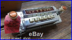 Nos In Box 1942 46 47 48 Chevrolet Car Radio New Old Stock Convertible Fastback