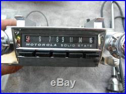 Nos Vintage 1967 Corvair Motorola Radio Speaker Antenna Cr67a Cr 67 A Set