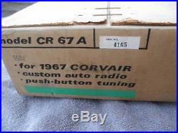 Nos Vintage 1967 Corvair Motorola Radio Speaker Antenna Cr67a Cr 67 A Set