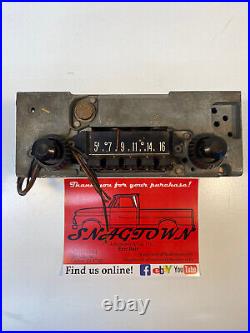 OEM 1962 Dodge Dart Polara RADIO AM STEREO with Knobs Parts Only