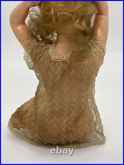 ORIGINAL Vintage Novelty Transistor Radio Sexy Girl 9 FOR PARTS OR REPAIR ONLY
