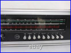 Old Radio With 2 Old Speakers DDR Rema Arietta Stollberg For Parts Defekt
