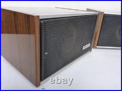 Old Radio With 2 Old Speakers DDR Rema Arietta Stollberg For Parts Defekt