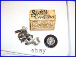Original 1930s SINKO Cigar nos Lighter Flathead GM Packard vintage Ford chevy oe